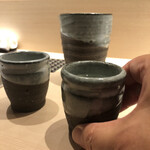 新橋 天鮨 - 日高見 弥助 芳醇辛口