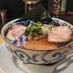 Mujaki - 武黒麺（ブラックラーメン）　大盛
