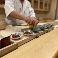 祇園 寿司六 - 黒毛和牛のハツ