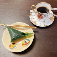 淡悦 - お手前点心3000円(よもぎの麩饅頭)