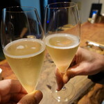 ル クーリュズ - 決算お疲れさまな乾杯