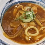杵屋 - カレーうどん、アップ