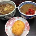 立喰いそば 山吹 - 朝食セット