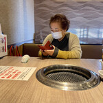 焼肉 桜咲 - 阿呆の母親