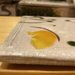 鮨 功 - 唐墨2種（炙り、生）