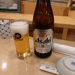 磯寿司 - ビール(1,050円)