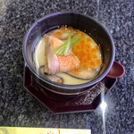 佐助 - いくらと鮭の茶碗蒸し