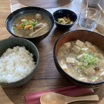 たべれっと - 塩麻婆豆腐定食はボリューム満点でしかも美味しい