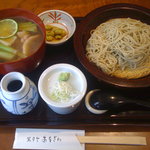 Sobakiri Anazawa - 鴨汁盛り膳