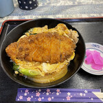 ごはん屋ほまれ - カツ丼¥550