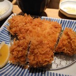 あんず  - とことん豚のロースカツとヒレかつ膳