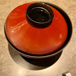 和食 酒肴 まさむら - お通しはおもてなし椀というそうです