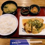 じょうもん - 令和4年3月 ランチタイム
日替わりとんかつ玉定食 750円