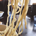 麺の風 祥気 - つけ麺の麺