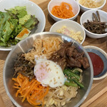 korean kitchen カブ韓 fushimi - ビビンバのランチ