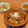 サイゼリヤ - サイゼリヤ 西葛西駅店 ナスのミートソーススパゲッティ 税込500円