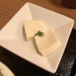 Tendori - ランチセットの豆腐