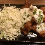 天鳥 - ランチメニュー「チキン南蛮定食」(800円)