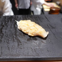 立喰 鮨となり - ホッキ貝のしゃぶしゃぶ