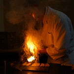 Sushi Koma - 石鯛の脂乗りが良すぎて火が着きます