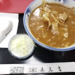 寿美吉 - カレー南蛮そば680円