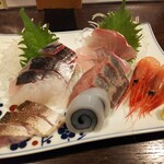 金町製麺 - 刺身盛