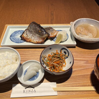 Japanese Restaurant KINZA - 銀鮭の西京焼きランチ　1300円