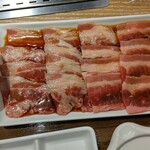 Yakiniku Raiku - すき焼きの肉200g