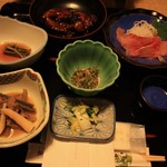 Namegawa Onsen Fukushimaya - 料理少な目プランの夕食