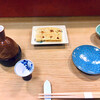 栄寿司 - 料理写真:✽ この日は寒くて…熱燗にお通しのタタミイワシ
