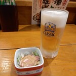 徳ちゃん - クラシック 480円/お通し 380円