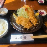 ふじ屋 - ヒレ海老盛り