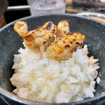 安兵衛 - ミノサンド オンザライス♡