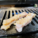 安兵衛 - ミノサンド 焼きやき〜