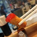 卓 - つまみハムカツその３