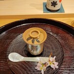 日本料理 研野 - 茶碗蒸し