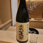 日本料理 研野 - 青森県黒石市の鳴海醸造の稲村屋文四郎純米大吟醸