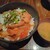 やまどん - 料理写真:角煮温玉丼と味噌汁