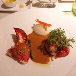 レストラン ロワール フレンチ - オマール海老のオーブン焼き