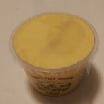 ヨーグルト フォーシーズンズ - ヨーグルト マンゴー (税込)432円 ※上蓋をとりました(2022.03.23)