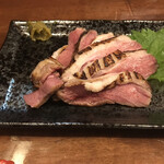 鴨とおばんざい うどの - ロース塩麹焼き（柚子胡椒を添えて）