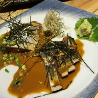 兼平鮮魚店 中洲はなれ - ごま鯖（刺身・炙り）