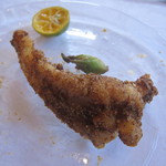 アンコウのスパイス焼き