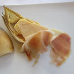 ウシマル - 孟宗竹と自家製生ハム