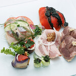 ロシア式前菜の盛合わせ 1名様用