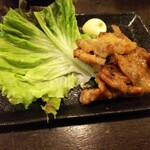 金町製麺 - 豚肉の味噌漬け焼き