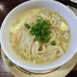 金町製麺 - 蟹玉ラーメン