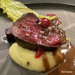 カーサ・デル・チーボ - 蝦夷鹿ロースのアッロースト