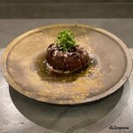 カーサ・デル・チーボ - 猪のタンの炭火焼