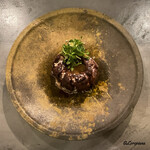 カーサ・デル・チーボ - 猪のタンの炭火焼